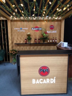 Bacardi Bar - foldable sides