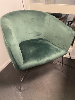 Green chairs
