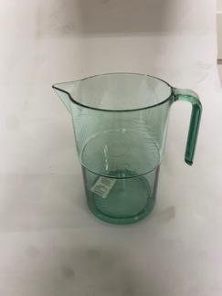 Bacardi Gren/transparent Jug