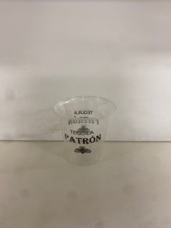 Patron Plastic sampling Cup 5oz