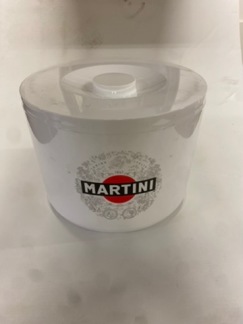 Martini White ice bucket