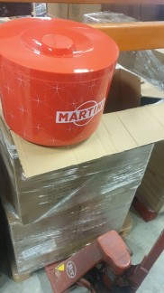 Mar 10L acrylic ice bucket with lid