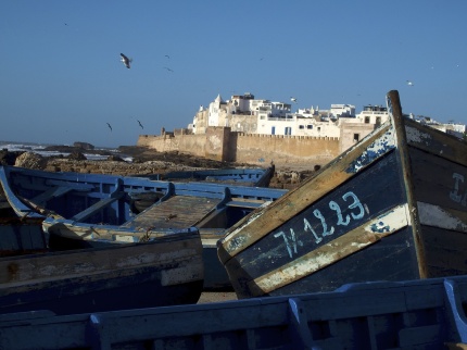 I charmiga fiskestaden Essaouira stannar vi fyra nätter.
