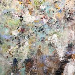 Efter stormen kommer solen, akryl 89 x 116 cm