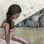 A moment to breathe, akryl 80 x 100 cm