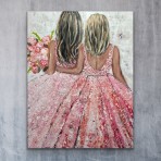 Lucky us, akryl 89 x 116 cm 18 000 kr