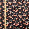 Flamingos vadar bomullstyg