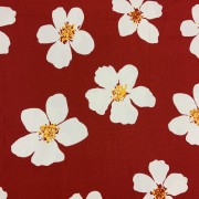 Röd Sommar Blomma