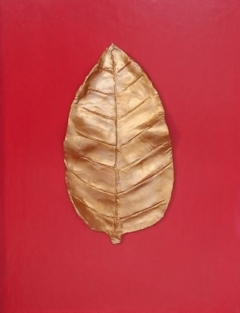 clay and wood - 31 x 40 cm (with some golden details) clay and wood - 31 x 40 cm (with some golden details)
