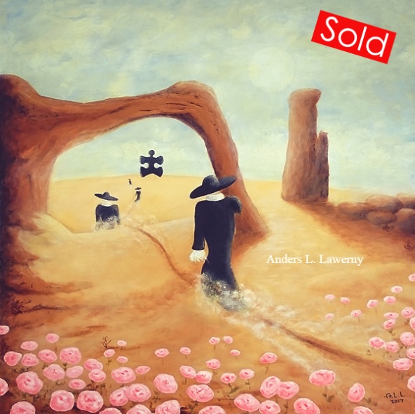 Acrylic on canvas 80 x 80 cm Acrylic on canvas 80 x 80 cm