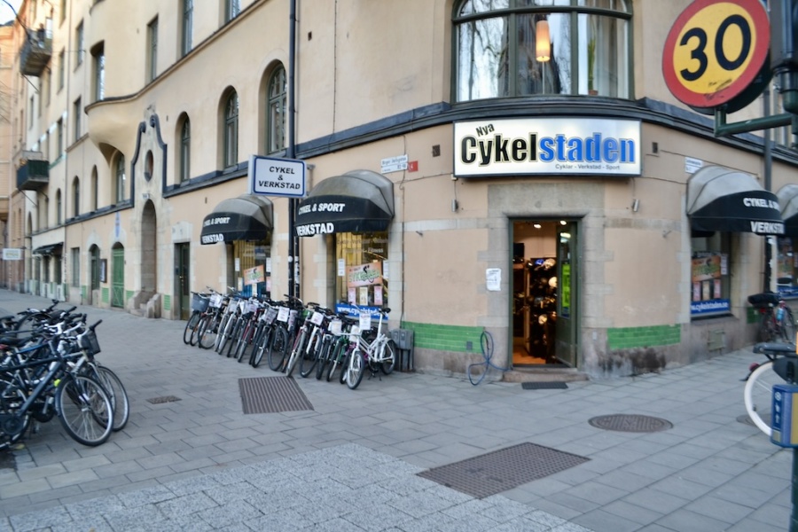 Cykelbutik till salu – Stockholm, Birger Jarlsgatan 98 bild 1