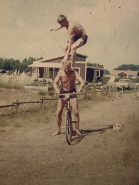 Midsommar med lite galna upptåg 1967