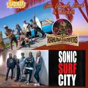 3/6 Sonic Surf City + Kahuna Surfers MAT&ENTRÉ