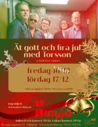 16/12 Torsson & Rolf Ren firar jul - 16/12 Torsson julbord + konsert