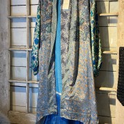 Blå kimono