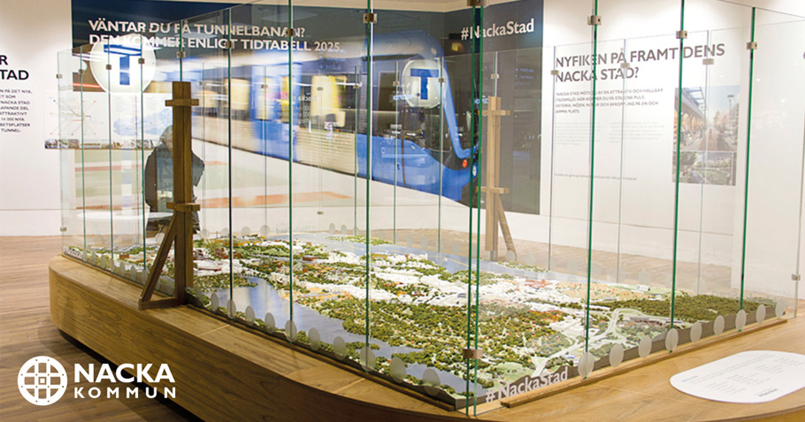 Visit our exhibiton at Nacka Forum shopping mall Visit our exhibiton at Nacka Forum shopping mall