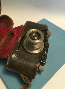 En Leica från 1934 - arv från Catherines far En Leica från 1934 - arv från Catherines far