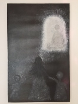 "Lisl´s gate" Målning av Sara efter en regression. "Lisl´s gate" Målning av Sara efter en regression.