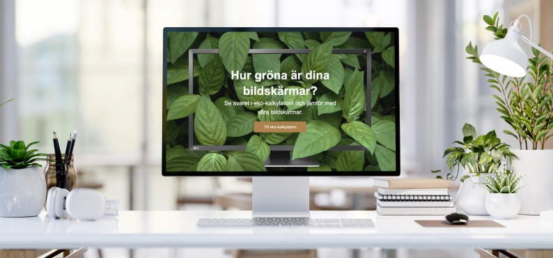 Copywriter för bildskärmsföretaget EIZO – landningssida