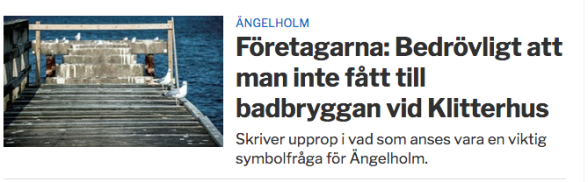 Urklipp ur HD/NST webbsida 23 april 2018. Urklipp ur HD/NST webbsida 23 april 2018.