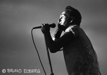 Joe Strummer, Clash. Foto: Bruno Edberg.