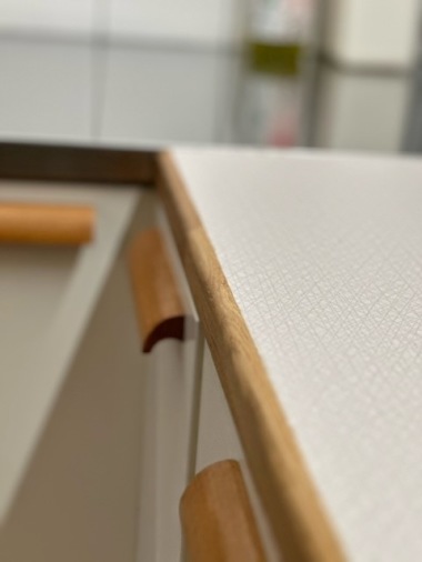 Olika laminat till bänkskivor