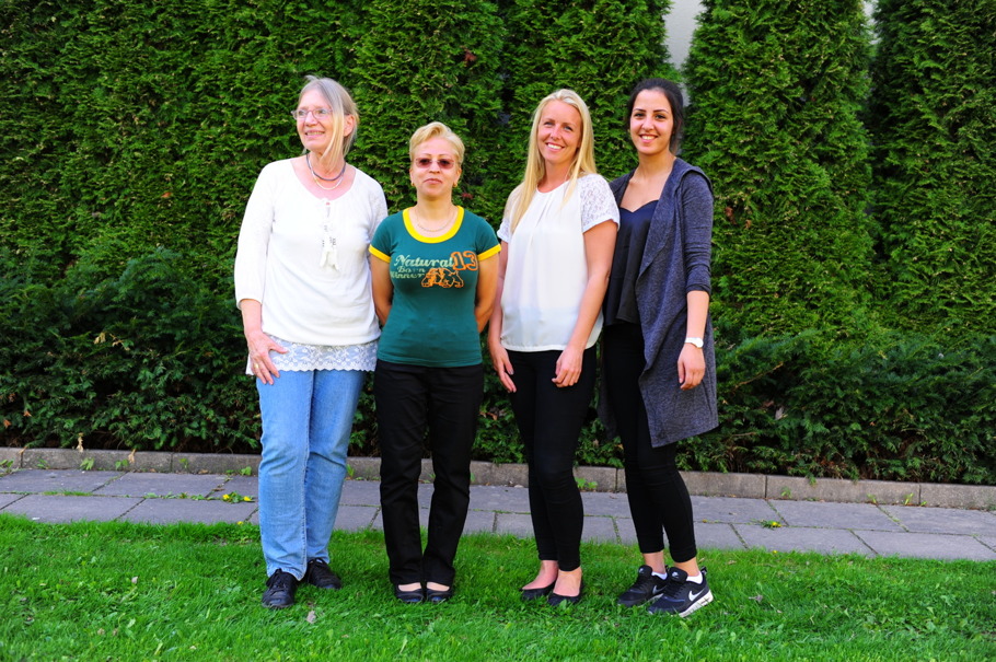 Ann, Jennifer, Emma och Sofia Ann, Jennifer, Emma och Sofia