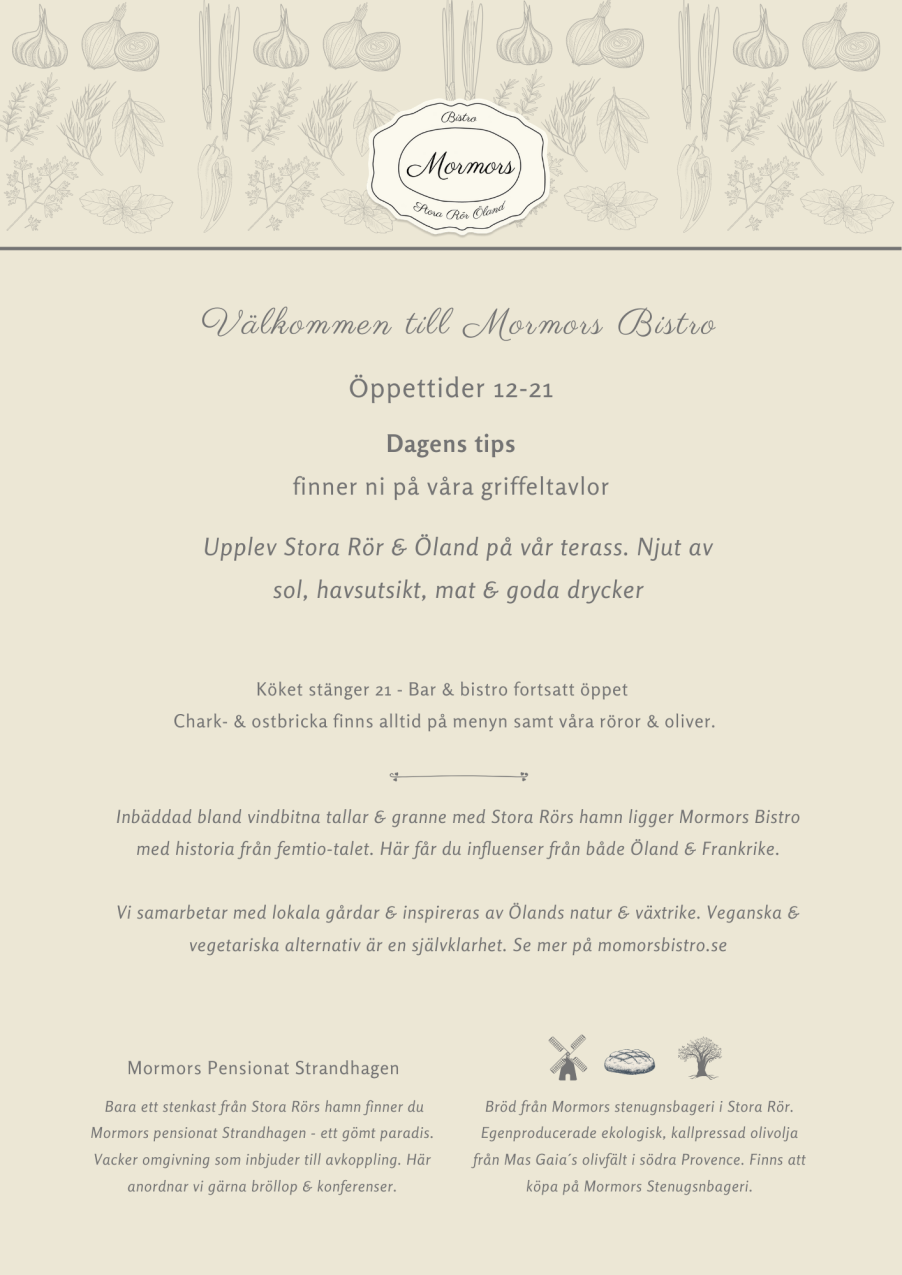 meny mormors bistro meny mormors bistro
