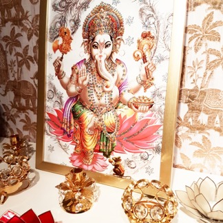 Tavla hinduiska gudar - Ganesh - Ganesh
