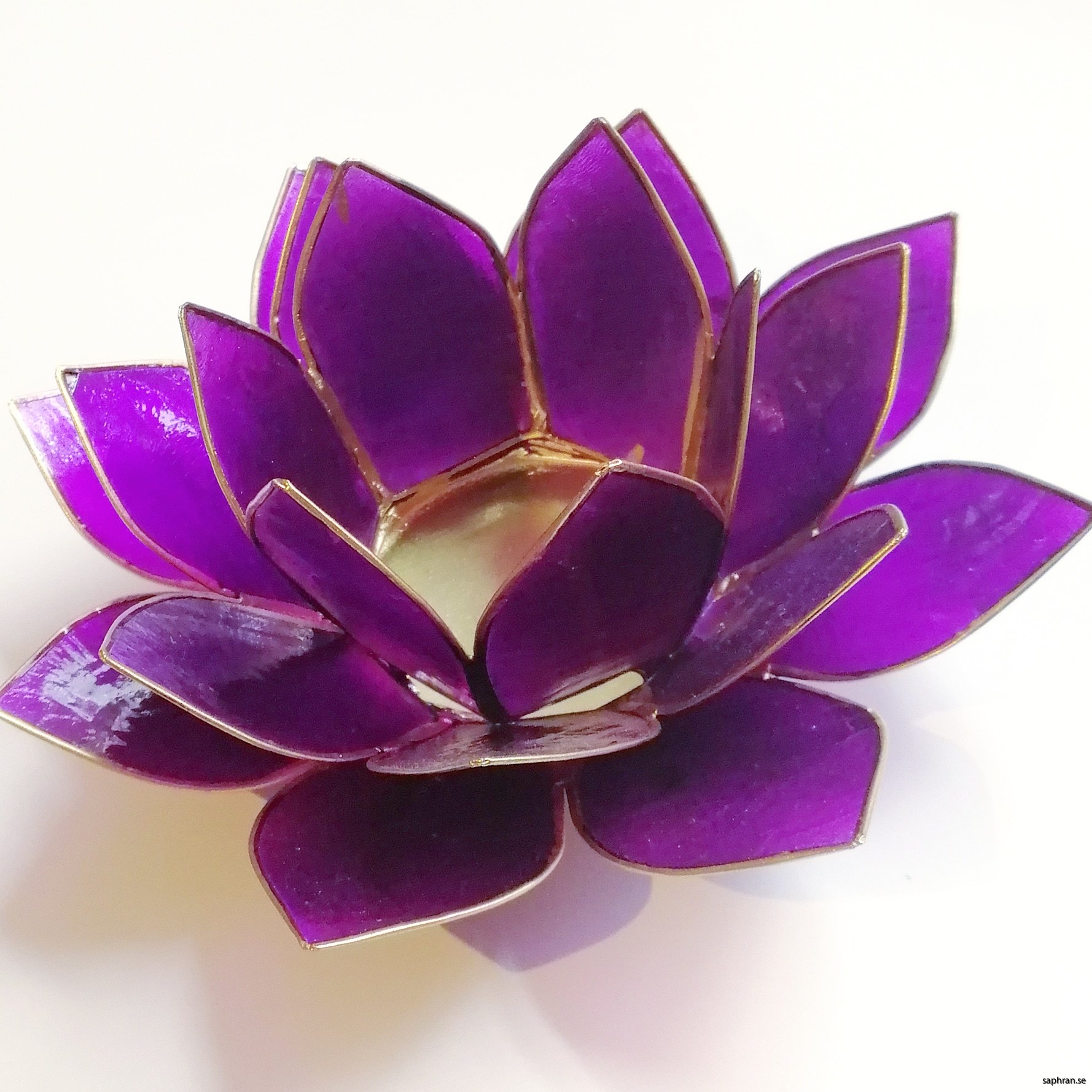Lotusblomma ljuslykta 7 färger, lila