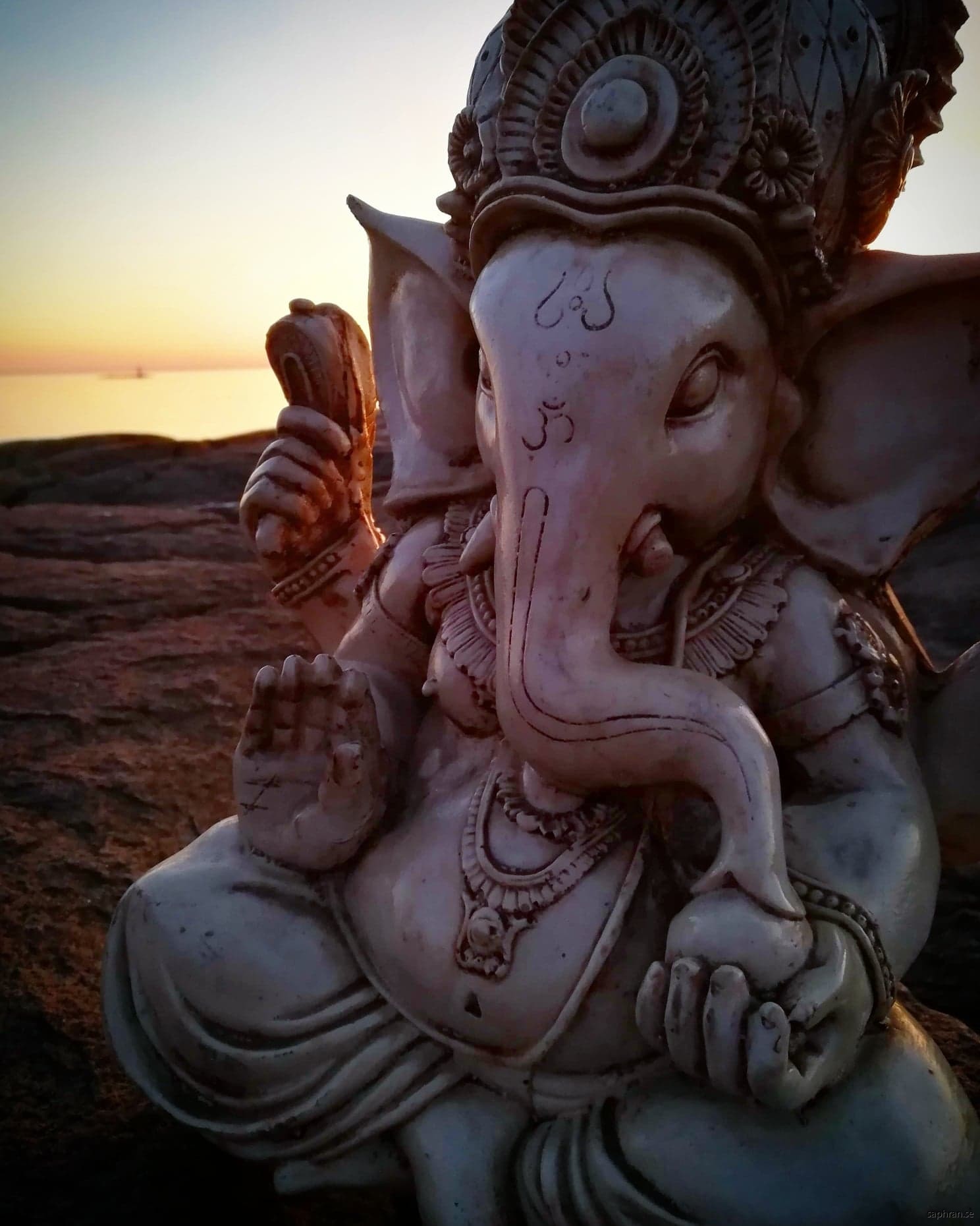 Unik staty föreställande Ganesha