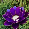 Stora lotusblommor ljuslykta - Chakra