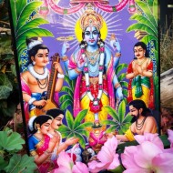Tavla hinduiska gudar - Vishnu