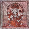 Mandala Ganesh Röd - Mandala Ganseh Röd