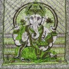 Mandala Ganesh Grön - Mandala Ganseh Grön
