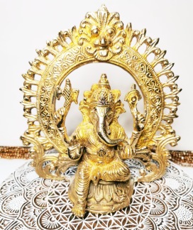 Stor Ganesh Mässingsstaty - Ganesh staty