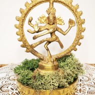 Nataraja Shiva Mässingsstaty