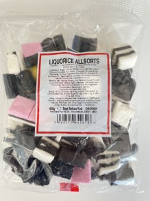 liquorice allsorts 400 gr - 