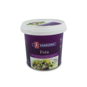 Feta cheese in cubes