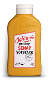 Johnnys senap - Johnnys Mustard 500 gr