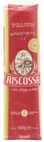 spagetti  riscossa 500 gr - 