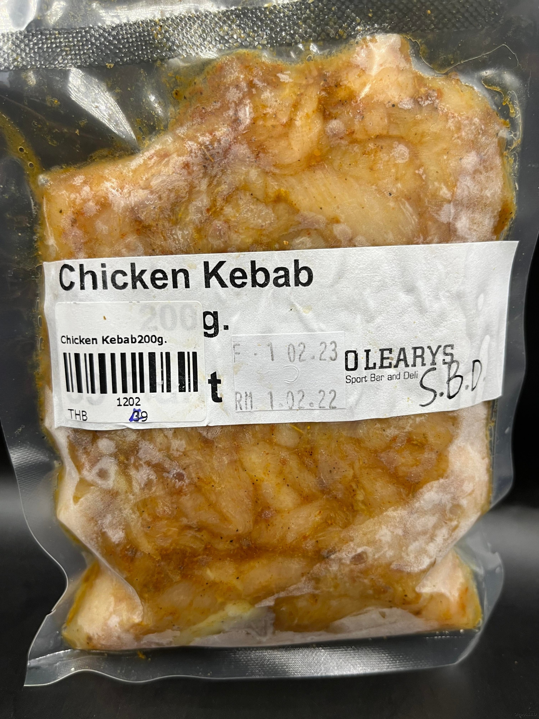 kebab chicken bag