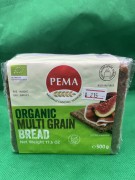 Organic multigrain bread 500 gr