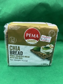 Pema Chia bread 500 gr - 