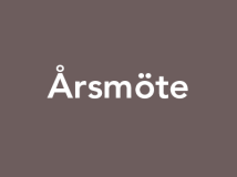 Årsmöte Årsmöte