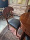 Mahogny Bord och 4 stolar