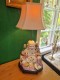 Bordslampa buddha med barn