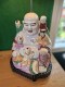 Bordslampa buddha med barn