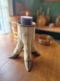 Mycket originel ljusstake