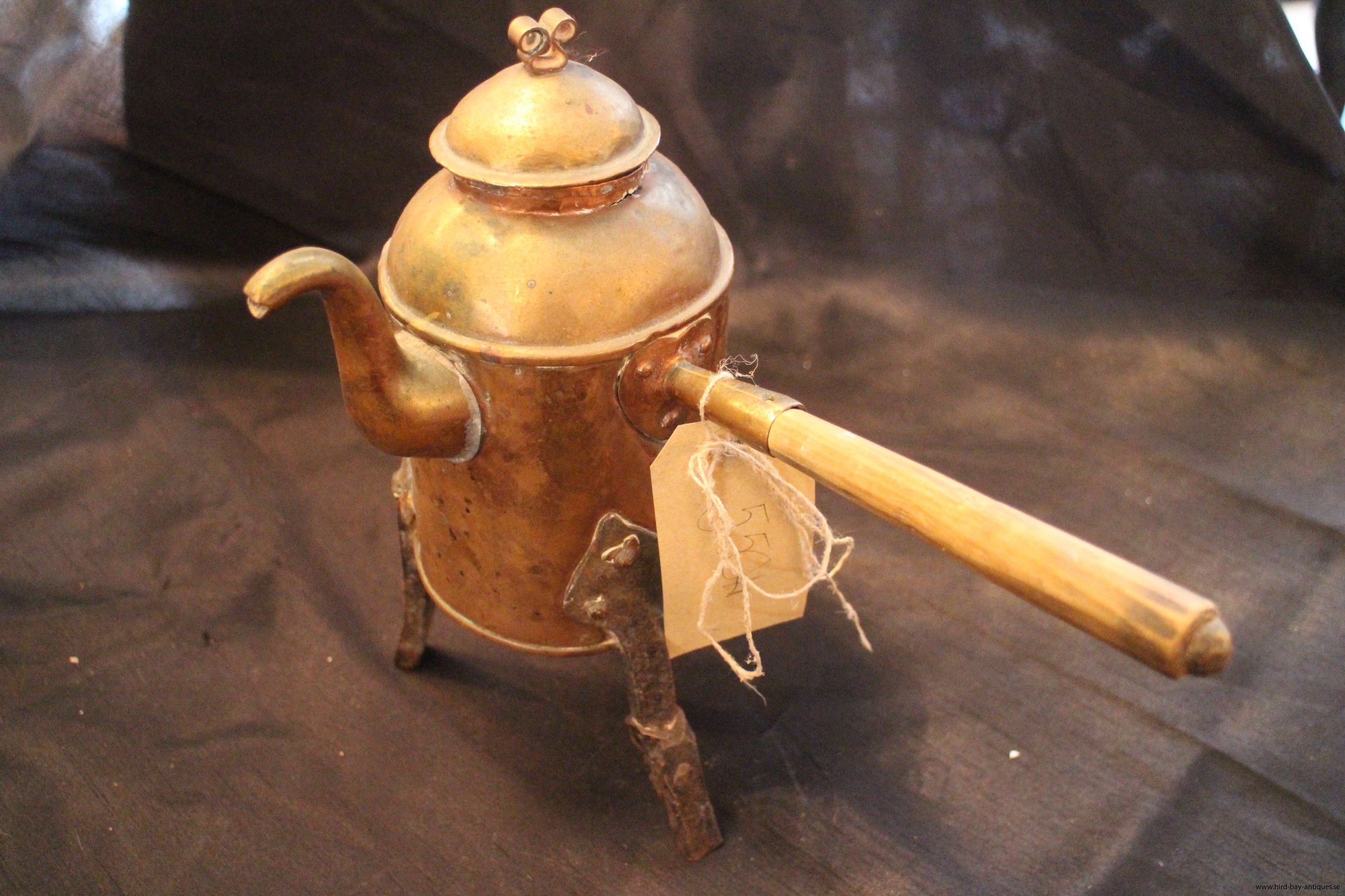 chokladkanna koppar 1700-tal